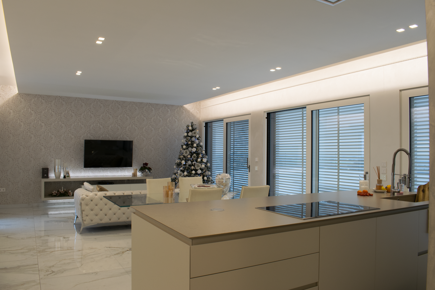Attico Bovolone: open space