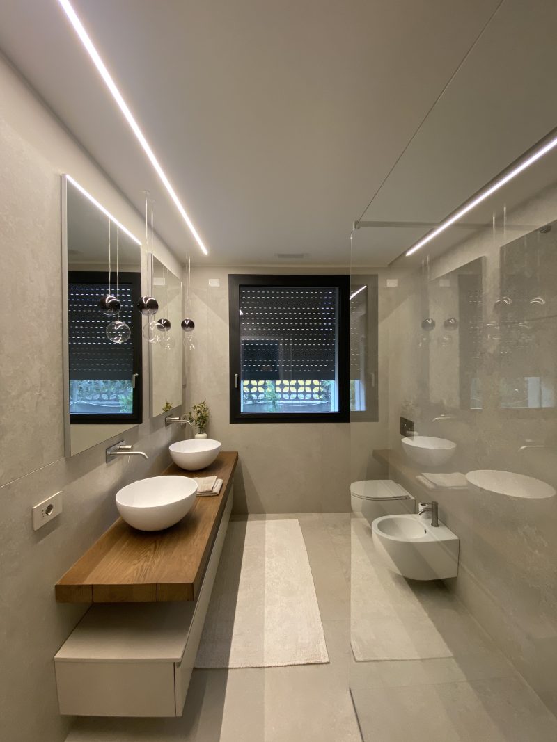 Villa singola Verona: bagno su misura